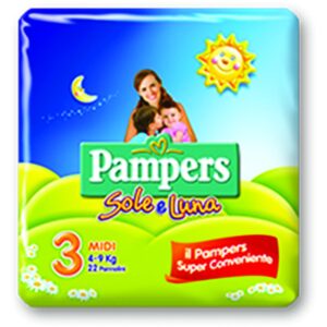 Pampers Sole e Luna maxi 7/18 kg